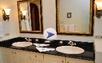 Master dual sink bathroom